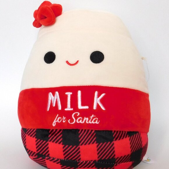 2023 Squishmallows 9" Alten Milk for Santa Christmas New With Tags - Picture 1 of 7